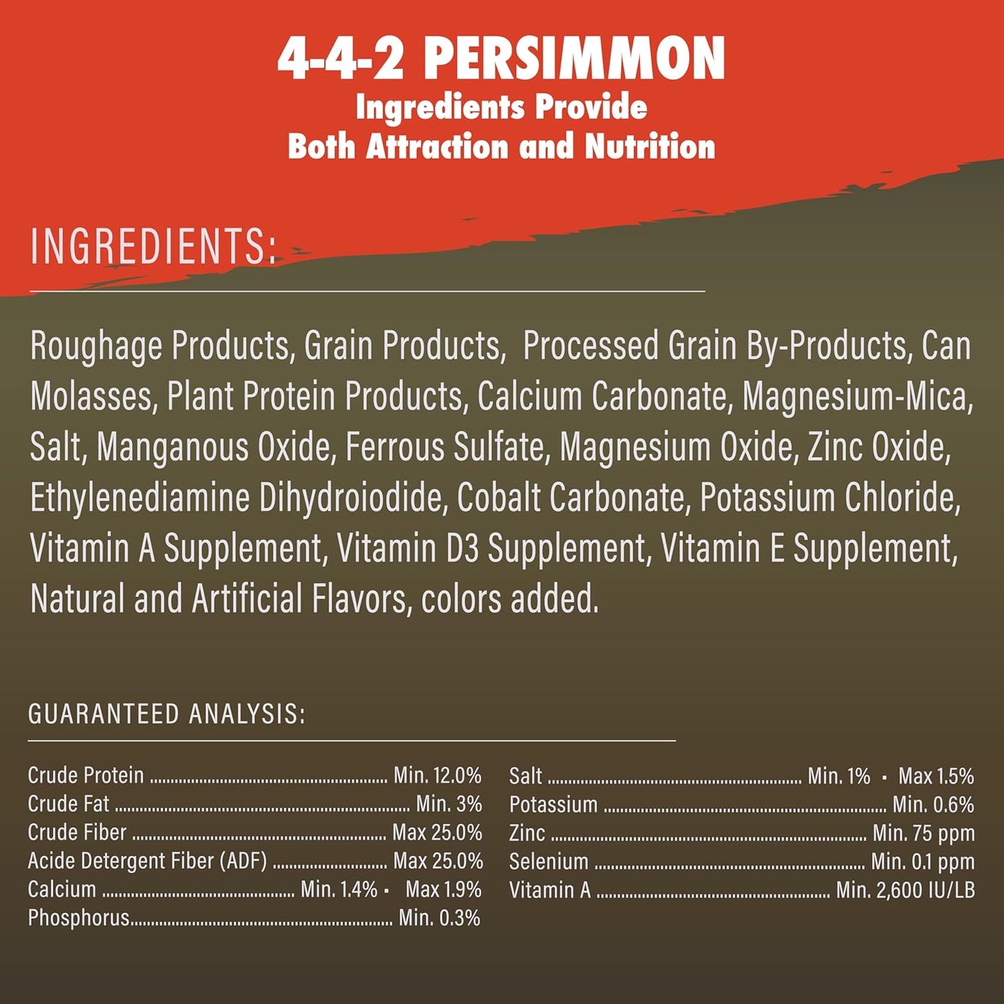 Persimmon 4-4-2 (2 pack)