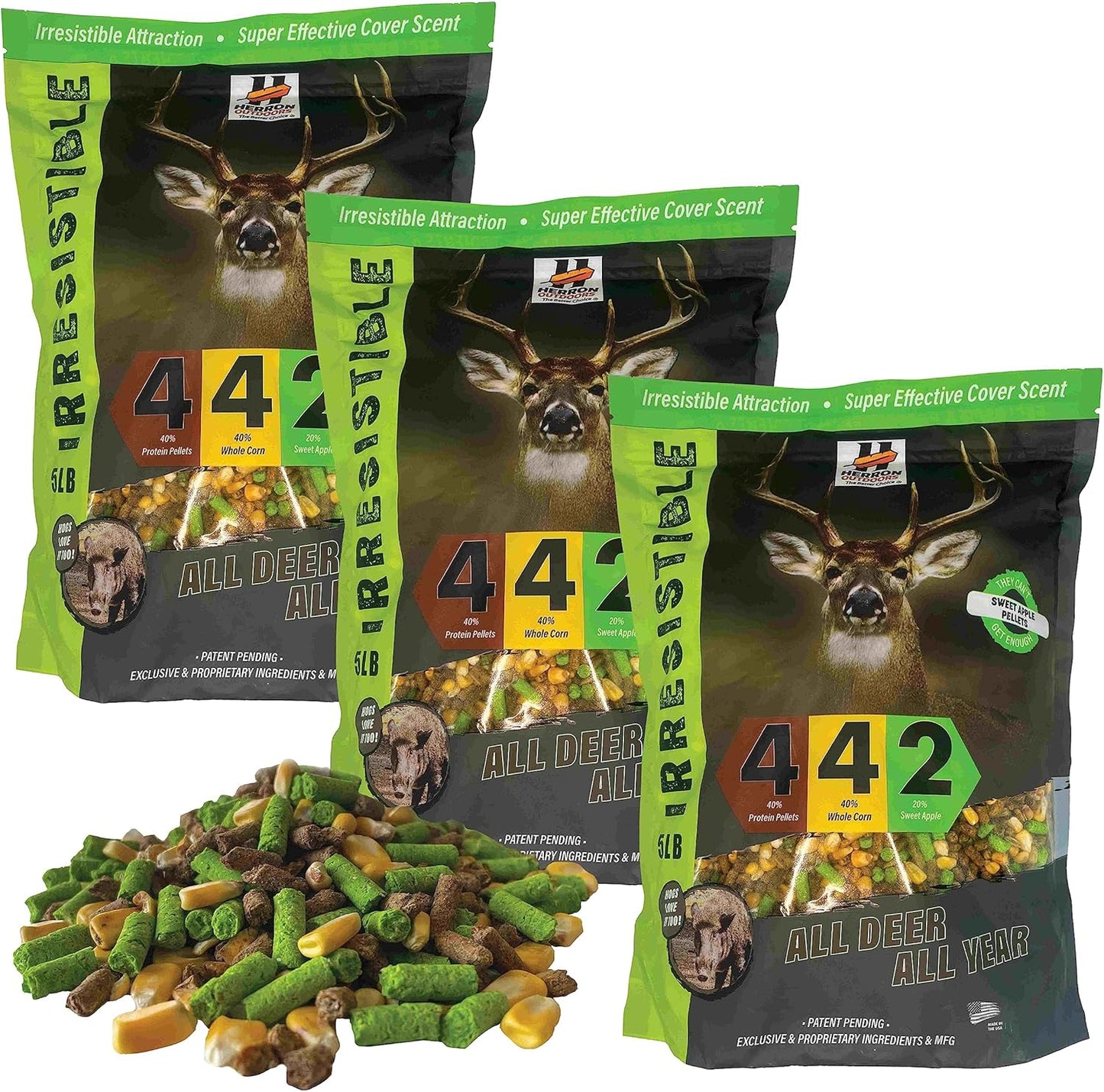 Apple 4-4-2  (3 pack)