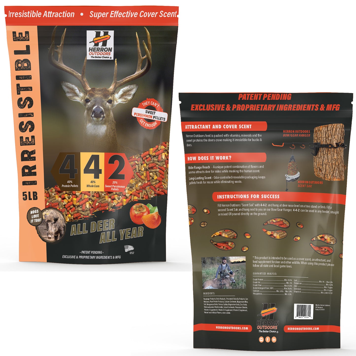 Persimmon 4-4-2 (3 pack)