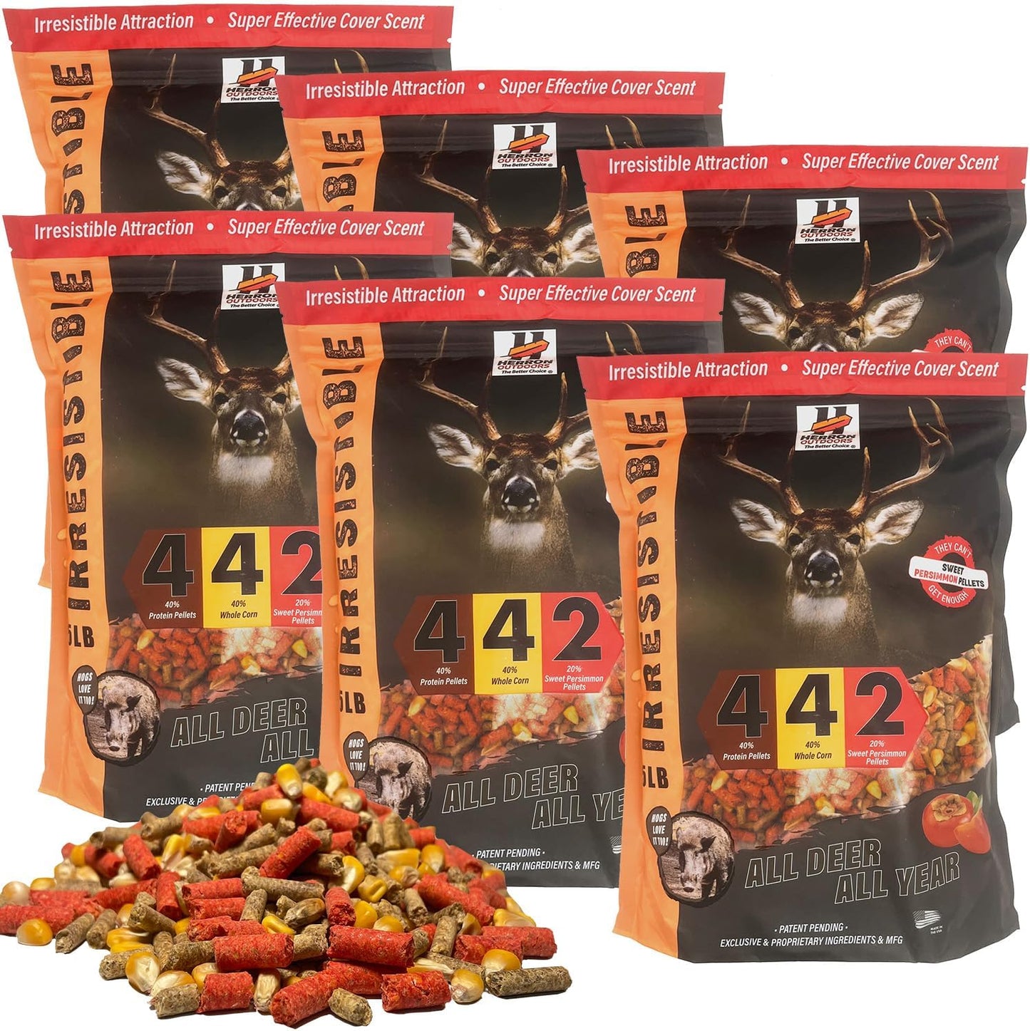 Persimmon 4-4-2 (6 pack)